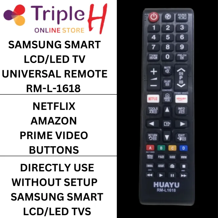 Samsung%20LCD%20Remote%20Control%20For%20All%20Samsung%20Smart%20TV%20Remote%20Control%20With%20Social%20Buttons%20Huayu%20RM-L1618%20With%203D%20Option%20USE%20Directly%20Without%20Setup%20%7C%20Triple%20H%20-%20Image%205