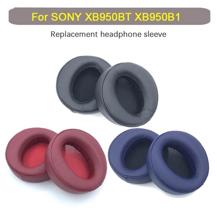 1Pair Replacement Ear Pads for Sony MDR-XB950BT XB950B1 N1 Headphones Earpads