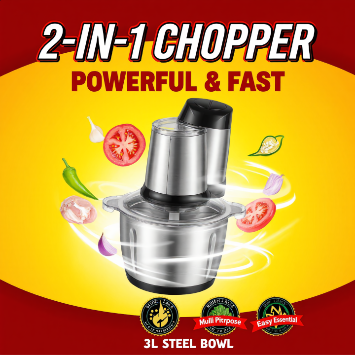 Vitamax%202-in-1%20Electric%20&%20Manual%20Push%20Chopper%20VM-535%20%7C%203L%20Large%20Stainless%20Steel%20Bowl%20Heavy%20Duty%20Food%20Processor%20%7C%20Powerful%20Vegetable%20&%20Meat%20Chopper%20Grinder%20for%20Kitchen%20Use%20%7C%20Multi%20Functional%20Hand%20Pull%20Chopper%20with%20Sharp%20Stainless%20Steel%20Blades%20%7C%20Fast%20Cuttin%20-%20Image%203