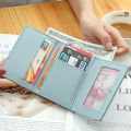 Women Wallets 4 Color Money Bags Short Cute Small Purse Women's Student Card Holder Girl ID Bag Card Holder Coin Purse. 