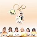 Korean Girl Group IVE New Acrylic Keychain Creative Trend KPOP Idol Support Surrounding Key Ring Pendant Gifts Jewelry Wholesale. 