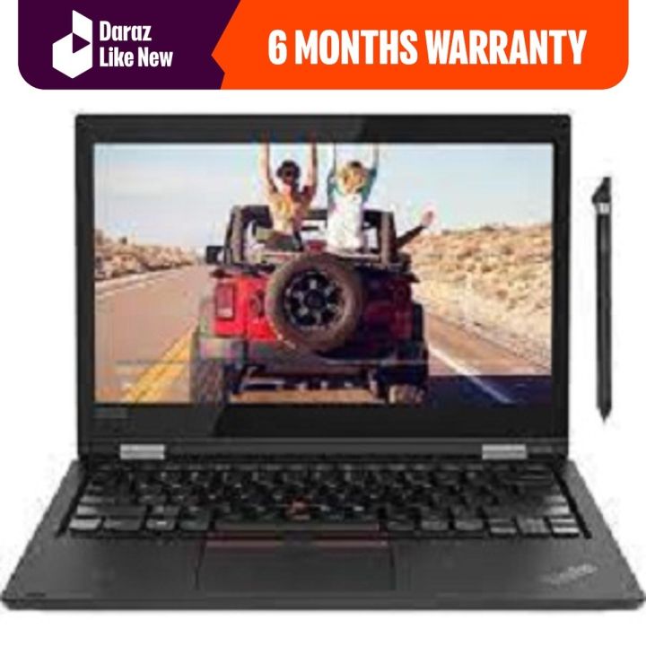 Daraz Like New Laptops - Lenovo ThinkPad L370 Yoga 2in1 Touch Screen - 13.3 inch Screen Size - Intel Core i5-8250U  - 8GB DDR4 Ram 256GB SSD - Backlit Keyboard - Stylus Pen - FREE LAPTOP BAG