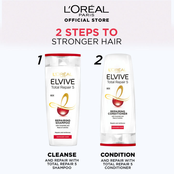 LOreal%C2%A0Paris%C2%A0Elvive%C2%A0Total%C2%A0Repair%C2%A05%C2%A0Conditioner%C2%A0175%C2%A0ML%C2%A0-%C2%A0For%C2%A0Damaged%C2%A0Hair%20-%20Image%202