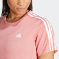 ADIDAS WOMEN OWN THE RUN 3 STRIPES T-SHIRT (IQ3874). 