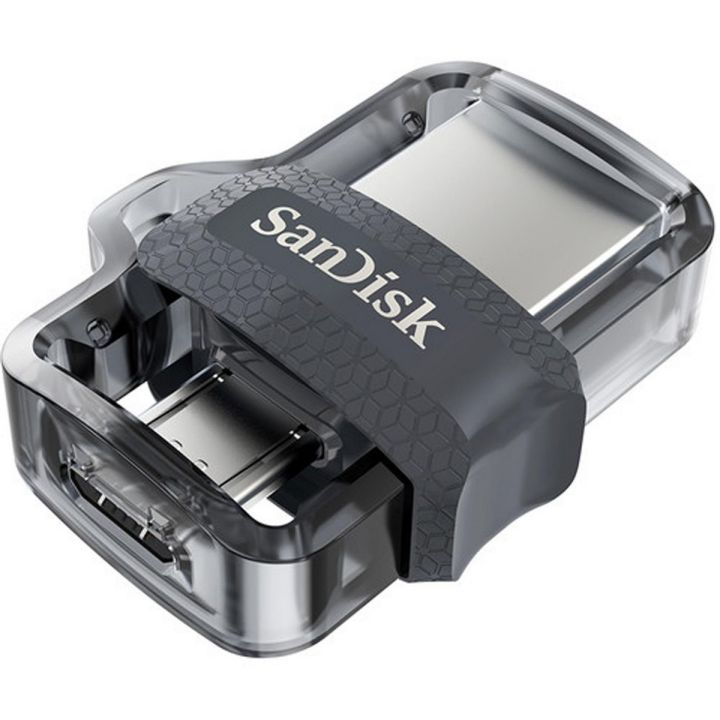 SanDisk Ultra Dual Drive m3.0 / Flash Drive / Sandisk OTG & USB Flash Drive 32 GB WIth 5 Year Brand Warranty Art # Sddd3-032G-G46 (1 Pcs)