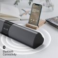 PC Soundbar, 20W Bluetooth Computer Speaker, Wired and Wireless Mini TV Soundbar for Desktop Laptop, Portable Soundbar,USB Powered, 3D Surround Sound, Built-in Microphone, 3.5mm Aux Input & TF, 16". 