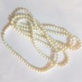 Off White Pearls Beads 100/85pc craft supplies. 