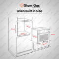 Glam Gas Black Forest Electric | Glam Gas Oven | Built in Oven | Electric Oven. 