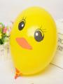 PACK OF 100 -18 Inch Tweety Face Pearl Shape Party & Decoration Balloons - Yellow. 