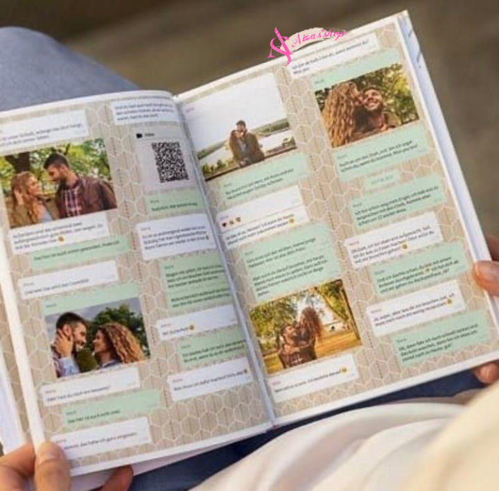 Customized memorable chat book