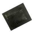 Pocket Size Black Crocodile Leather Wallet. 