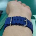 Silicone Ocean Strap for Smartwatches Compatible with T800 T900 i8 Pro Max i7 Pro Max 42mm to 49mm. 