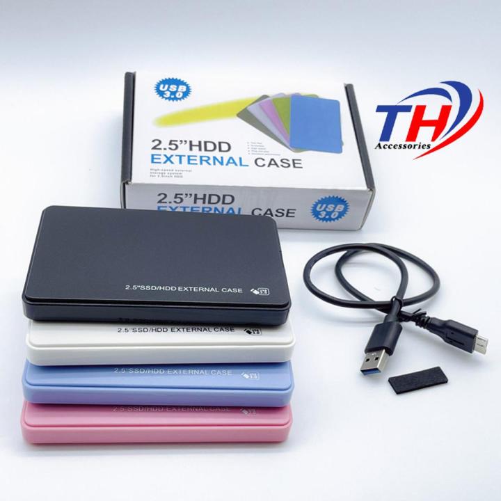 USB 2.0 SATA External 2.5 inch HDD Hard Drive Enclosure Disk Case Box For PC LAPTOP