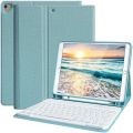 Keyboard Case for iPad 9th/8th/7th Generation 2021/2020/2019, Keyboard Case with Pencil Holder, Detachable Bluetooth Keyboard for 9th/8th/7th Gen 10.2 inch/iPad Air 3/iPad Pro 10.5. 