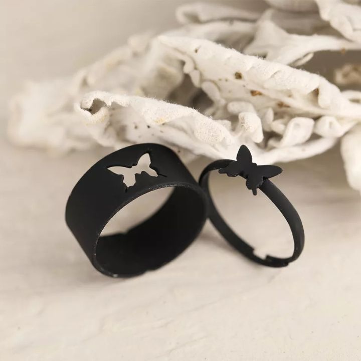 Sooma%20Mart%20Trendy%20Couple%20Ring%20Beautiful%20Black%20Butterfly%20Rings%20For%20Couple%20Gift%20-%20Image%203