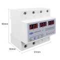 Tomzn 3 phase Auto Phase Selector 63A Voltmeter adjustable Over and Under Voltage protection. 