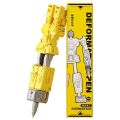 01 Pc Creative Deformation Robot Shape Gel Pen Boy Black Ink Gel Pen Detachable Diary Writing Exam Learning Office Supplies Gift. 