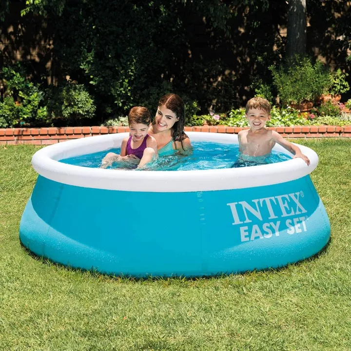 INTEX%206-FT%20Easy%20Set%20Swimming%20Pool%20kids%20inflatable%20Bathtub%20(%206'%20X%2020")%20-%20Image%203