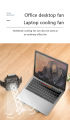 1 pcs Laptop Stand Holder With Cooling Fan Portable Foldable Aluminum Alloy Notebook Holder. 