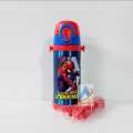 Disney Kids Favourite Character Stainless Steel Double Wall Insulated, Vacuum Water Bottle With Straw 350ml for Kids. 