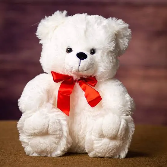 Teddy%20Bear%20Stuff%20White%20Colour%20(12%20inches)%20New%20-%20Image%202