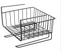 Under Shelf Storage Basket, Shelves Wire Basket Hanging Basket Under Shelves Rack for Kitchen Pantry Desk Bookshelf Cupboard. 
