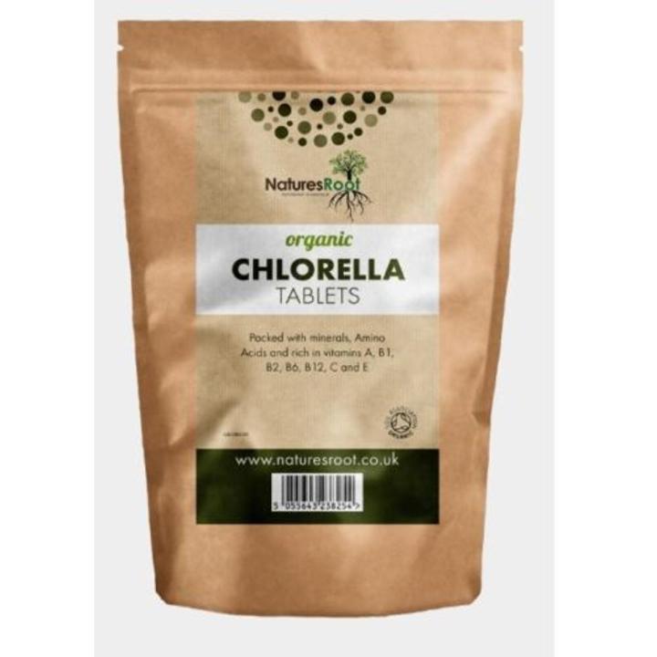 Organic Chlorella Tablets 250mg Cracked Cell Wall (Heavy Metal Detox)