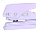 Mini 1 Hole Paper Punch Tool 1/4inch Hole Compact with Closure Buckle for Punching Ordinary Paper. 