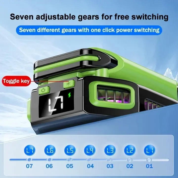 X111%20Mobile%20Phone%20Magnetic%20Semiconductor%20Coolng%20Fan%20Radiator%20with%207%20Gears%20Adjustable%20PUBG%20Game%20Cooler%20for%20IOS%20Android%20Universal%20-%20Image%203