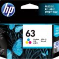 HP 63 - Original Ink Cartridge - Tri-color. 