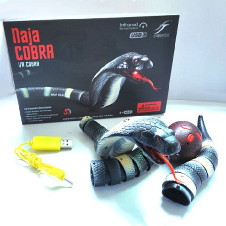 RC%20infrared%20Remote%20Control%20Snake%20And%20Egg%20Rattlesnake%20Animal%20Trick%20Terrifying%20-%20Stripe%20-%20Image%203