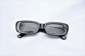 Vintage Black Square Sunglasses for women Classic Rectangle Sun Glasses  Men Fashion Rectangular Sun Glasses. 