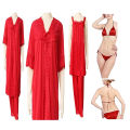 3Pcs Soft Fabric Nightdress for Romantic Couples - Sexy Short Nighty With Gown. 