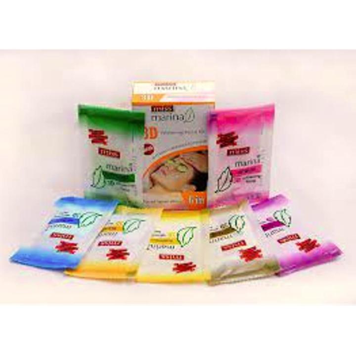 Miss Marina 3D - In sachet Pack 6 in 1