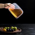 ( 7PC SET) IKEA STYLE FOOD CONTAINERS, THUMB LOCK FOOD CONTAINER, STACKABLE PLASTIC STORAGE BOXES. 