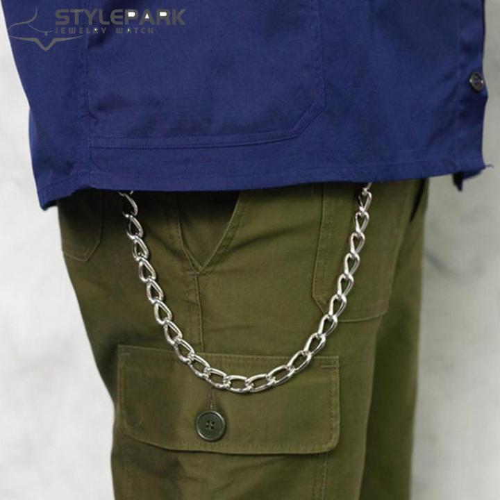 Trousers Chain Hip-hop Minimalist Men Jeans Waist Wallet Chain