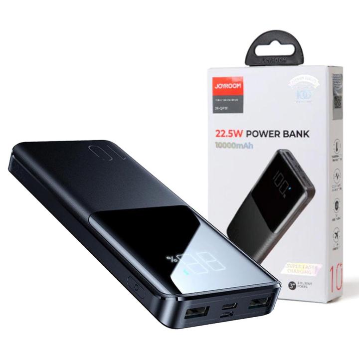 Joyroom Jr-Qp191 10000mah 22.5w Ultra-Fast Charging Power Bank 2-Input 2-Output JR QP191 QP 191