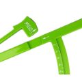 Caliper Tool Tester With Measure Chart for Accurate Skinfold Body Fat Percentage. 