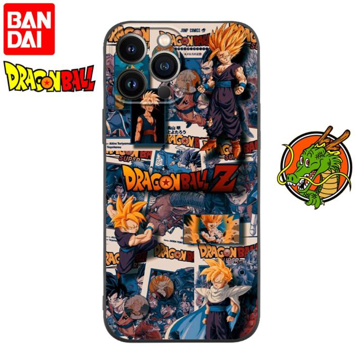 Anime Dragon-Ball-Z Son-Goku Phone Case For iPhone 13 11 Pro Max 12 Mini XS Max X XR 7 8 Plus Back Cover Soft TPU Shell Fundas