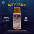 Anti Chlorine Medicine Aquarium Treatment 30ml Aqua Pharma. 