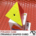Pyramid Cube Toy Genius Playing Triangle Cube in Pyramid Shape. 