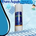 PURE AQUA PPF 0.3 Micron Filter Cartridge – 10 Inch | High-Efficiency Sediment Filter | RO Water Purifier Replacement Element – Pack of 1 / 3 / 5 / 10. 