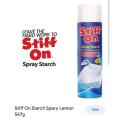 STIFF ON-SPRAY STARCH. 