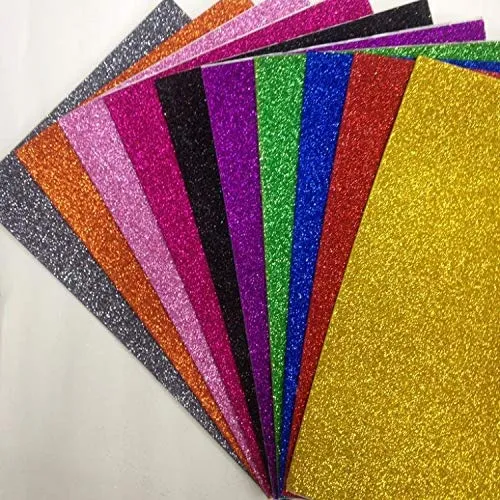 Glitter%20Foamic%20Sheets%20A4%20Size%20Mix%20colour%20Pack%20of%2010%20-%20Image%202