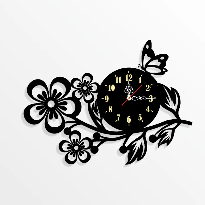 3D%20wooden%20wall%20clock,Flower%20shaped%20wall%20clock,BUTTERFLY%20ON%20FLOWERS%20CLOCK%20For%20Home%20Decor%20Offices%20And%20Gits%20-%20Image%204