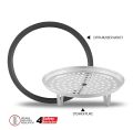 Alpha Pressure Cooker Stainless Steel Double bottom heavy weight cooker Capacity (12 Liter).. 