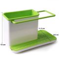 3 in 1 Kitchen Sink Soap & Sponge Organizer. 