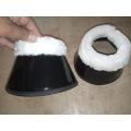 Horse bell boots hoof made. 
