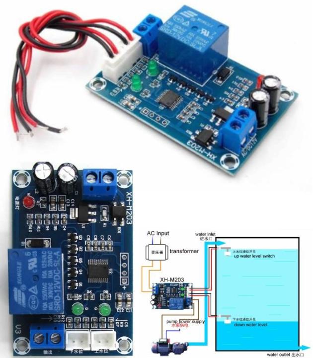 XH-M203 automatic water tank level controller pump