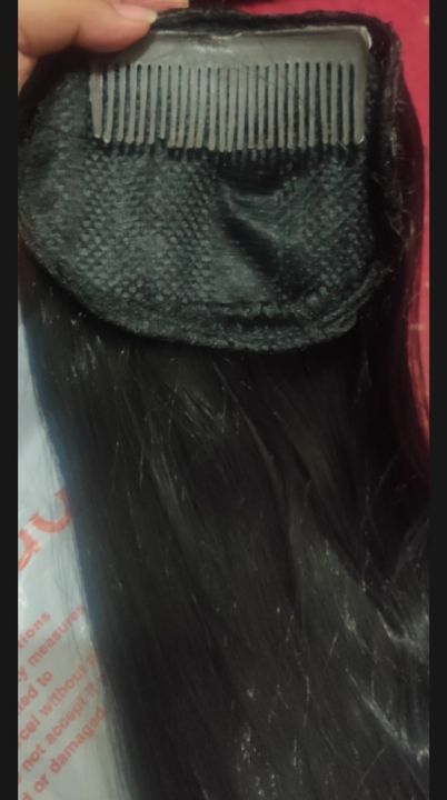 Comb%20Straight%20Hair%20Extension%20Golden%20n%20Black%20striking%20-%2027Inch%20-%20Image%203